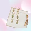 16Style Brand Designers G Letters Dangle Chandelier Earring 18K Gold Plated Geometric Women 925 Silver Stud Crystal Rhinestone Wed3404359