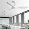 52 inch plafondventilator zonder lamp moderne industriële stijl sterke wind DC afstandsbediening elektrisch 110 V 220 V