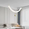 Lámparas colgantes Lámparas de lujo de luz moderna Iluminación interior Lámpara de techo Luces colgantes LED para la sala de estar