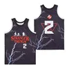 Fade 3 Speedy Basketball Maillots Film Rétro Pour Les Fans De Sport Pull Pur Coton Rouge Blanc Équipe Violet Respirant Vintage HipHop Collège Cousu Homme Vente Uniforme