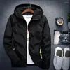 Men's Suits High Quality Spring Autumn Bomber Jacket Men Women Casual Solid Windbreaker Zipper Thin Hooded Coat Outwear Male Plus Size 7XL