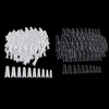 False Nails 500 C 곡선 프랑스 네일 팁 홈 DIY 매니큐어 액세서리