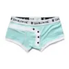 MERVORE METTERIO MEDAGGIO GAY UNDAGGIO ROPA INTERNI PROPRIETÀ DELL'OMBRE INTERNO BOTTONHORTS UOMINO BOXER LOASTANTE PARA HOMBRE CALZONCILLO HOM334M