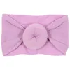 Cute Baby Headbands Circle Bows Knotted Soft Silk Nylon Headwraps for Newborn Infant Toddlers Girl Kids Children Headwear