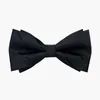 Bow Ties Red Black Blue Tie Men's Formal dräkt brittisk stil högkvalitativ bröllopsdräkt skjorta tillbehör