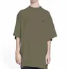 2023 Neues Designer-Damen-T-Shirt High-End-Shirt Differentiate Market High Edition Front Back Cover Bedrucktes Unisex-T-Shirt mit entspannten Ärmeln