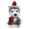 Christmas Toy Supplies Singing Plush Toy Stuffed Animal Musical Electric Dancing for Cat Dog Christmas 231124