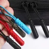 Ny 10st/Set 10 Color Dragkare Pull Puller End Fit Rope Tag Byte av klipp Bruten Buckle Fixer Suitcase Tält Ryggsäckens dragkedja med dragkedja