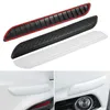 2pcs Car Body Bumper Protector Strip Door Rearview Mirror Anti-collision Anti-Scratch Rubber PVC Protective Stickers Mouldings