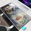 На запястье на запястье на запястье, сделанные в Abyss Mouse Pad, крупные игровые аксессуары для мышью клавиатуру коврик на стой