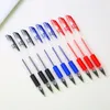 Pz/confezione Penna gel usa e getta economica nera blu rossa da 0,5 mm per scrivere la firma del disegno