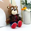 Cartoon Kanye Teddy Bear Plush Toy Stuffed Animals Plushie Dressed Bear Plushie Kids Playmate Cosplay Bears Perfekt födelsedagspresent till barn