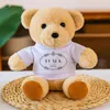 Bonito pequeno urso boneca conforto das crianças bonecas de pelúcia animais brinquedos de pelúcia sono travesseiro teddy bear brinquedo de pelúcia presente de aniversário meninos gilrs csd2311241