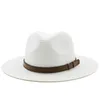 Beralar Basit Ebeveyn-Çocuk Panama Şapkaları Lady Beach Hat Kadınlar Geniş Memul Saman Adam Yaz Güneş Kapağı Fedora 54cm 56-58cm 59-61cm