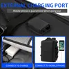 Backpack Expandable Large Capacity Travel Men 15.6 Inch Laptop USB Charging Multi-layer Space Male Bag Anti-thief Mochila