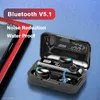 TWS Bluetooth Earphones Wireless Headphones With Mic Earbuds HiFi Stereo Sports Waterproof Headsets For Smart phone