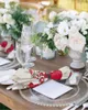 Tafel servet valentijnsdag kabouter love krans servetten doek set keuken diner thee handdoeken ontwerpmat bruiloft decor