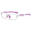 Lunettes de soleil Cadres 57-17-141 Lunettes de sport Cadre Grand Anti-dérapant Hommes et Femmes Silicone Nez Pad Optique