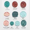 New Fire Paint Seal Embossed Stamp Alloy Handle Grip Retro Wax Seal Embossed Enamel Seal Wedding Decor DIY Magic Array Scrapbook