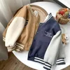 Chaquetas Chaquetas de béisbol para niñas de 3 a 14 años Ropa para adolescentes Ropa deportiva para adolescentes Abrigo Chaqueta de moda de primavera 231123