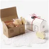 Cadeau cadeau mignon boîte nougat biscuits boîtes bonbons gâteau cuisson papier carton fête d'anniversaire maison forme ct0190 livraison directe maison g dhyk9