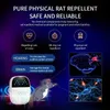 1pc, 고전력 초음파 곤충 퇴치자 플러그인, 새로운 AI Smart Pulse Resonance Rat Repellent, insect Repellent, 모기, 곤충, 생쥐, 거미를위한 해충 방제 실내