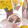 Mugs Disco Flash Ball Cocktail Cups For Nightclub Bar Party Flashlight St Wine Glass Drinking Syrup Juices Bottle 600Ml Drop Deliver Dhlt6