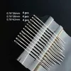 New 12/24pcs Self-Threading Sewing Needles Stainless Steel Quick Automatic Threading Needle Stitching Pins DIY Punch Needle Threader