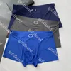 Tide Marke Herren Unterhose Designer Luxus Brief gedruckt Boxer Sommer Männer Sexy Ice Silk Atmungsaktive Unterwäsche