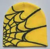 Örgü Beanies şapka erkek kadınlar sonbahar kış sıcak moda açık örümcek web kapağı kadın şapkaları için 55-62cm