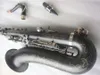 جدد Tenor Sax Highfiquality Matt Black Silver 54 Model Musical Musical Professional Profession