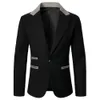 Herenpakken Blazers Pak Warm houden Winddicht Zakelijk Casual Jas Vakantiecadeau Banket Bruiloft Conferentiejas Topkleding 231123