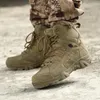 Stövlar män skor militär strid motocykel menankle taktisk plus size armé boot manlig zapatos hombre arbetssäkerhet