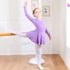 Scene Wear Children Cotton Gymnastics Leotard Ballet Dress Kid Costume Short Sleeve Ballerina Clothes Professional Tutu