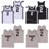 High School Dochter Jersey Basketball 2 Gigi Gianna Bryant Maria Onore Moive Shirt College College PulloVer Borduursel University Black White Gray Vintage Uniform