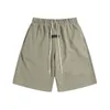 ESS Fashion Design Shorts Men's Sports Loose Fit Cotton Plush Shorts