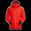 Giacche da uomo Cappotti Designer Arcterys Felpa con cappuccio Jakets Serie Beta Cappotto Sprint da esterno da uomo Antivento Antipioggia Sci Royal Red Dynasty Xs WN-06FT