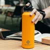 Water Bottles REVOMAX Large Capacity Stainless Steel Thermos Portable Vacuum Flask Insulated Tumbler With No Screw Lid Thermo Bottle 950ml 230424