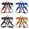 Cordas de escalada ao ar livre cinto de segurança escalada arnês de segurança em árvore escalada meio corpo arnês para mulheres homens crianças presente ideal para alpinista 231124