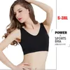 Bras 3pc's Sports Bra Plus Tamaño Top Comfort Soft Fitness Yoga Tops como se ve Conjunto de sin costuras Sin relleno Ocio 231124