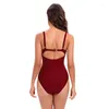 Costumi da bagno da donna Moda Bikini scava fuori Costume da bagno donna sexy 2023 Tuta intera Donna Costume da bagno estivo da spiaggia