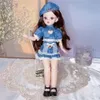 Lalki BJD i ubrania z wieloma ruchomymi stawami 30 cm 16 3D Symulowane Eye Eye Meld Doll Girl