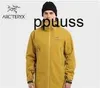 Designer Arcter Jackets Authentic Men's Arc Coats Beta Gore-tex Anti Water Hard Shell Charge Coat Daze / Confuso Amarelo L W WN-3QWR