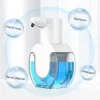 Badtillbehör Set 430 ml Automatisk tvåldispenser Touchless Hand Sanitizer Bottle Infraröd sensor Väggmonterade badrumstillbehör 231124