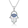 Pendant Necklaces Pendant Necklaces Evil Eye Necklace For Women Turkish Blue Keyring Bracelet Rings Handmade Glasses Charms Greek Mati Dhh7D