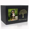 Pet Memorial Urnen voor honden of katten As Houten Pet Memorial Keepsake Box Verlies met gepersonaliseerde fotolijst Pet Sympathy Remembrance Gift