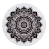 Runde Strandtuchdecke Hawaii Hawaiian Circular Large Terry Beach Roundie Circle Picknickteppich Yogamatte mit Fransen Mandala ZZ