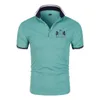 2023 Fashion Summer Golf Sports New men's Polo Shirt BusinessCasual Short-Sleeved Polos Comfortable Breathable Tees