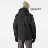 Mens Jackets Coats Designer Arcterys Hoodie Jakets Saber Series Gore-tex Waterproof Windproof Men's Outdoor Soft Shell Black/black Xs WN-BKQH