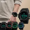 Horloges Luxe Heren Analoog Digitaal Buitenhorloge Militair Sport LED Waterdicht Horloge Deportivo Hombre Elektronisch Automatisch